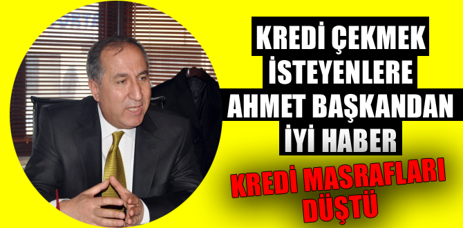 Kredi maliyetleri düştü