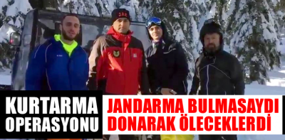 Kartalkaya'da kaybolan 3 kayakçı, JAK Timi'nce kurtarıldı