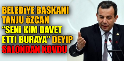 Başkan Özcan HDP il başkanını salondan attırdı