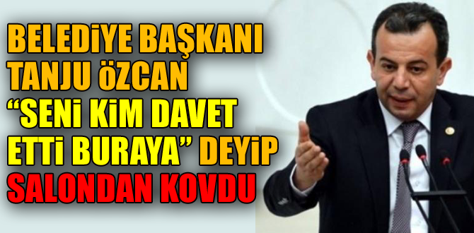 Başkan Özcan HDP il başkanını salondan attırdı