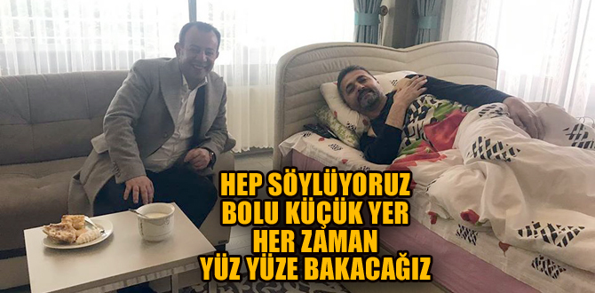 Özcan'dan Doğanay'a ziyaret