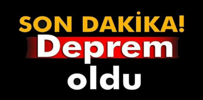 Deprem yine yokladı