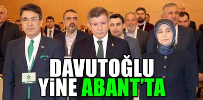 Davutoğlu yine Abant'ta