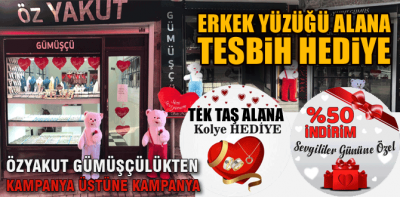 Sevgililer gününe özel muhteşem kampanya