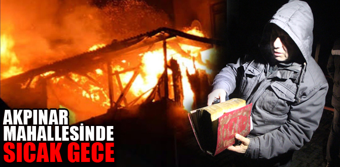 Bolu'daki yangında itfaiyecinin kitap hassasiyeti