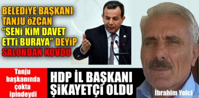 HDP İl Başkanı, Başkan Özcan'dan şikayetçi oldu