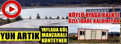 BUDA GÖL MANZARALI KONTEYNER