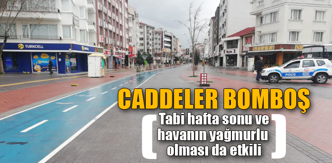 Caddelerde görmek istediğimiz görüntü işte bu