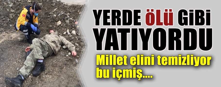 VATANDAŞLAR FARK EDİNCE HEMEN EKİPLERE HABER VERDİ