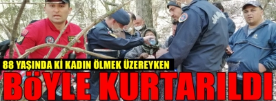 ÖLMEK ÜZEREYKEN JANDARMA BULDU