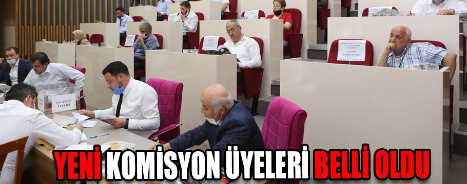 Bolu Belediyesi yeni komisyon üyelerini seçti