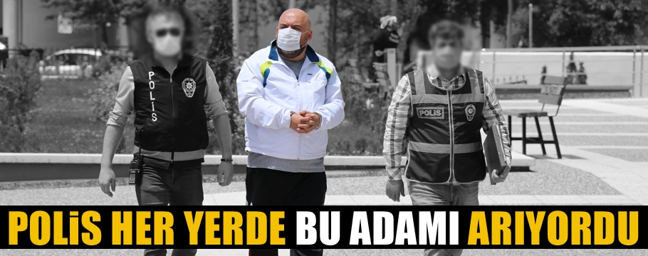 HER YERDE ARANAN BU ADAM BOLU'DA YAKALANDI