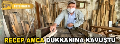 YAŞLI ADAM DÜKKANINI AÇTI