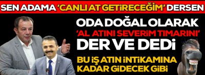 Başkan Özcan'dan Doğanay'a at cevabı