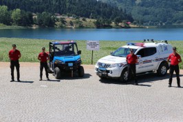 Bolu'da jandarma timleri 797 tatilciyi kurtardı