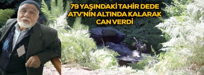 Kontrolden çıkan ATV şarampole uçtu: 1 ölü, 1 yaralı