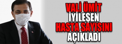 Vali Ümit, resmen açıkladı