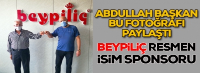 Başkan fotoğraf paylaşarak duyurdu