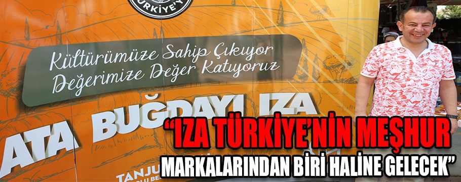 BOLU BELEDİYESİ'NDEN 13 BİN YILLIK ATA BUĞDAYI "IZA" İÇİN TANITIM ATAĞI