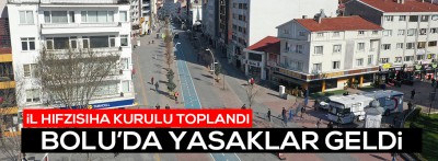 Bolu'da yeni koronavirüs yasakları geldi