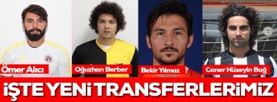 İşte Boluspor'un yeni transferleri