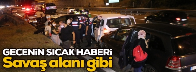 İşte gecenin sıcak haberi; 3 yaralı var