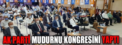 Ak Parti'de kongreler Mudurnu ile devam etti