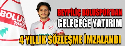 Beypiliç Boluspor'dan geleceğe yatırım