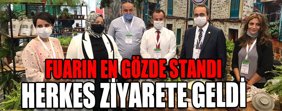 Fuarın en gözde standı Bolu Belediyesi'nin