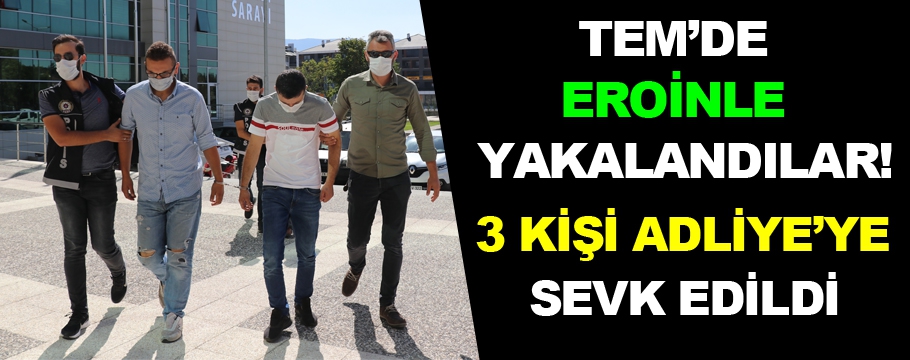 TEM'de uyuşturucu operasyonu