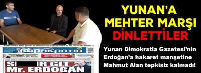 Yunan'a Mehter Marşı dinlettiler 