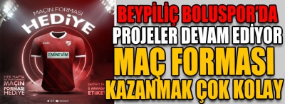 Maç forması kazanmak çok kolay