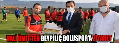 Vali Ümit'ten Beypiliç Boluspor'a ziyaret 