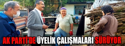 Ak Parti'de üyelik çalışmaları sürüyor