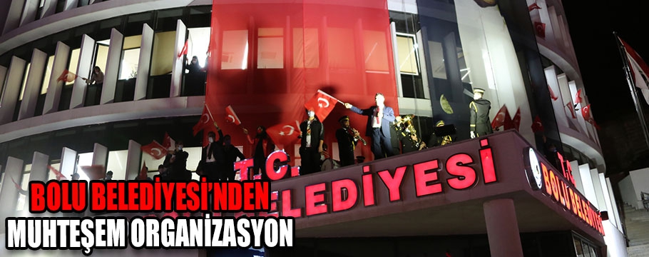 29 Ekim Cumhuriyet Bayramı Belediye'de kutlandı