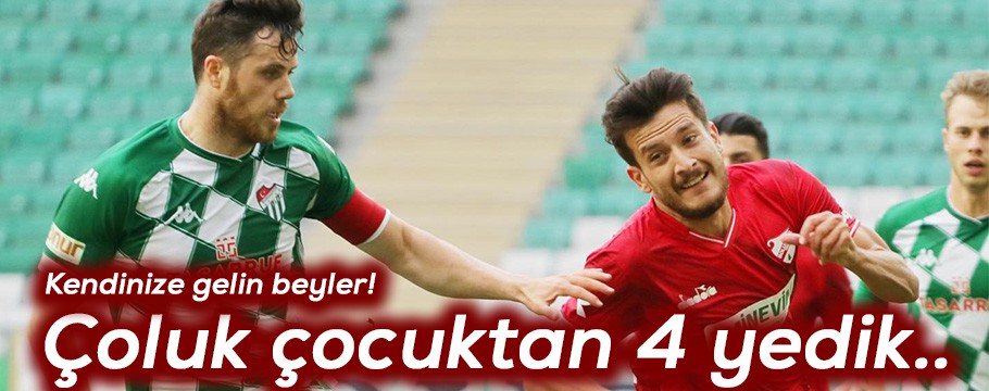 Çoluk çocuktan 4 yedik