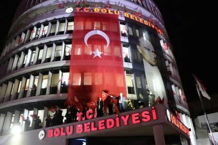 29 Ekim Cumhuriyet Bayramı Belediye'de kutlandı
