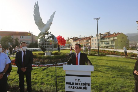 Bolu'da büyük köy yangını