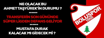 İşte Boluspor'da son gelişmeler