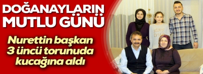 Nurettin başkan dede oldu