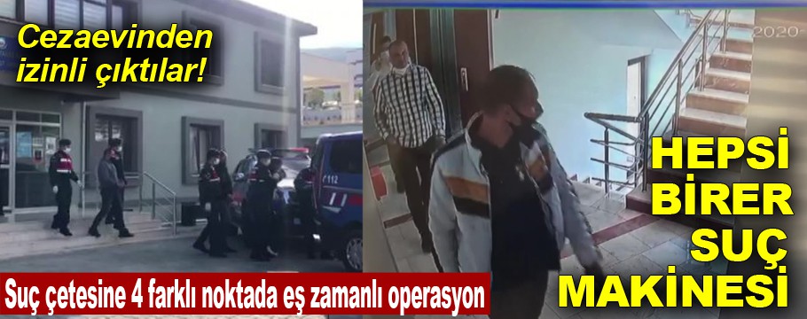 Cezaevinden izinli çıkıp yaşlı adamı dolandırdılar!