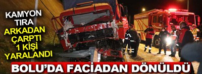 TEM'de feci kaza faciadan işte böyle dönüldü