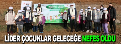 Lider çocuklar geleceğe nefes oldu!