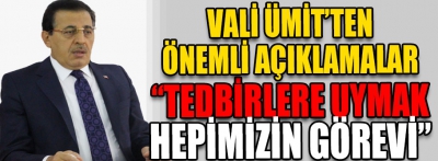 "Tehdit devam ediyor"