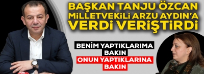 Başkan Özcan çok sert konuştu