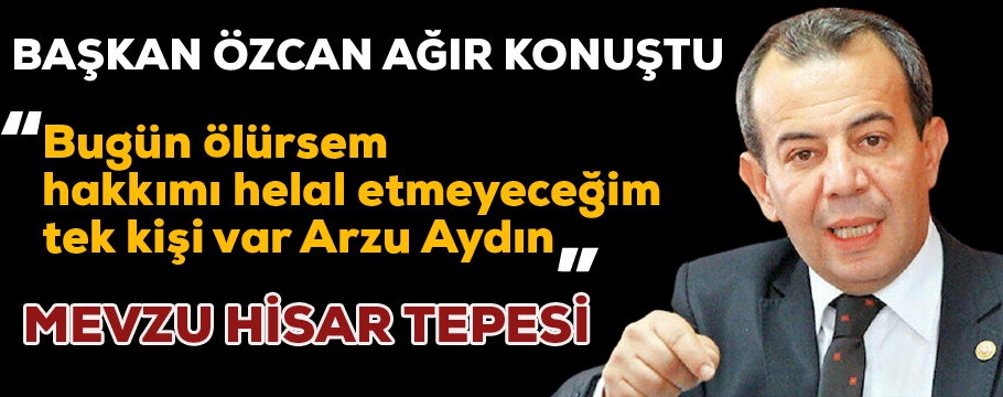 Başkan Özcan'dan vekil Aydın'a sert sözler