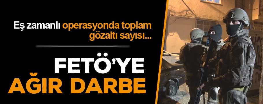 Fetö'ye ağır darbe!