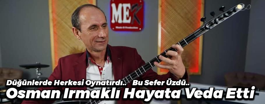 Bolu'nun sevilen saz sanatçısı kalbine yenik düştü