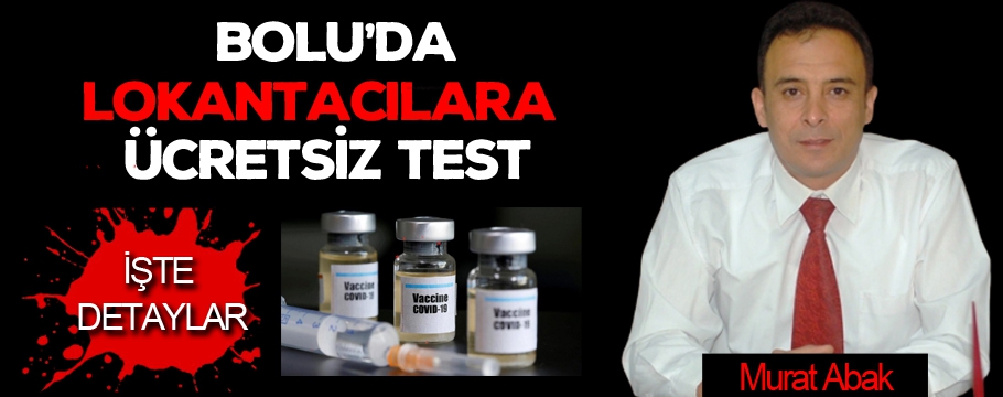 Lokantacılara ücretsiz test!