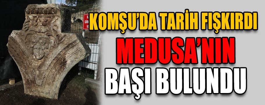 Medusa'nın başı bulundu